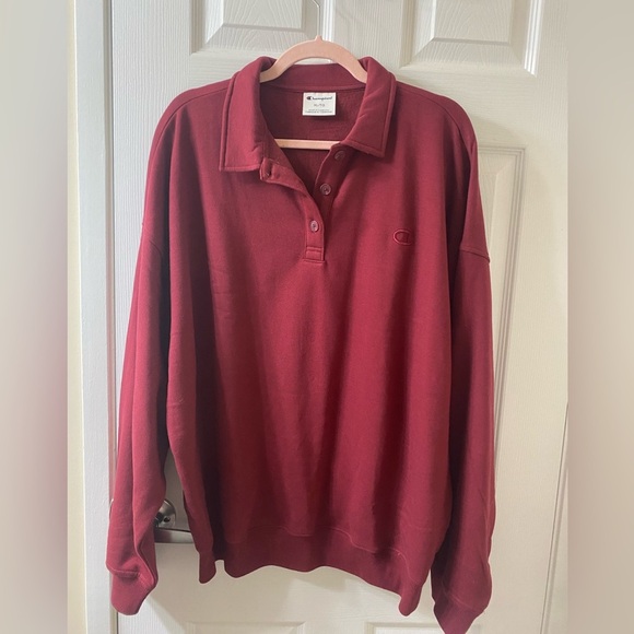 Champion button up sweatshirt - Picture 2 of 5